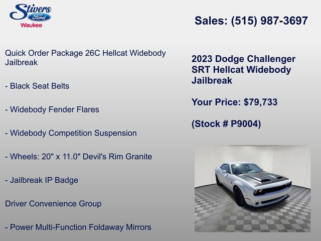 Used 2023 Dodge Challenger SRT Hellcat RWD image 8