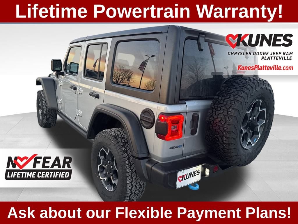 Used 2023 Jeep Wrangler Unlimited Rubicon 4xe w/ Cold Weather Group image 7