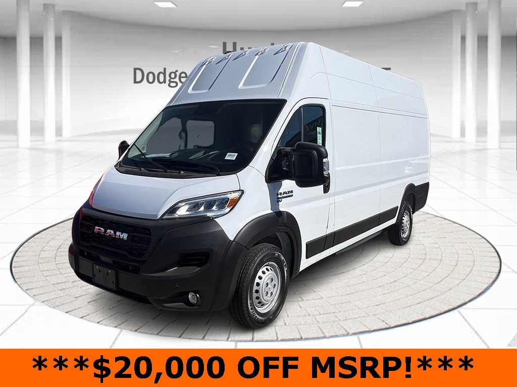 New 2024 RAM ProMaster 3500 w/ Delivery Van Package