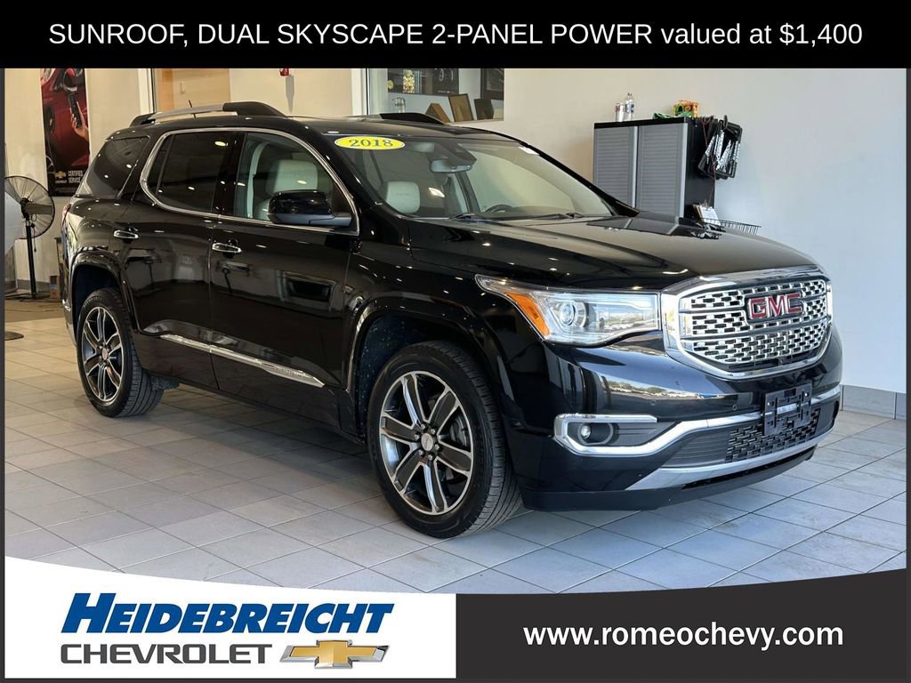Used 2018 GMC Acadia Denali w/ Technology Package