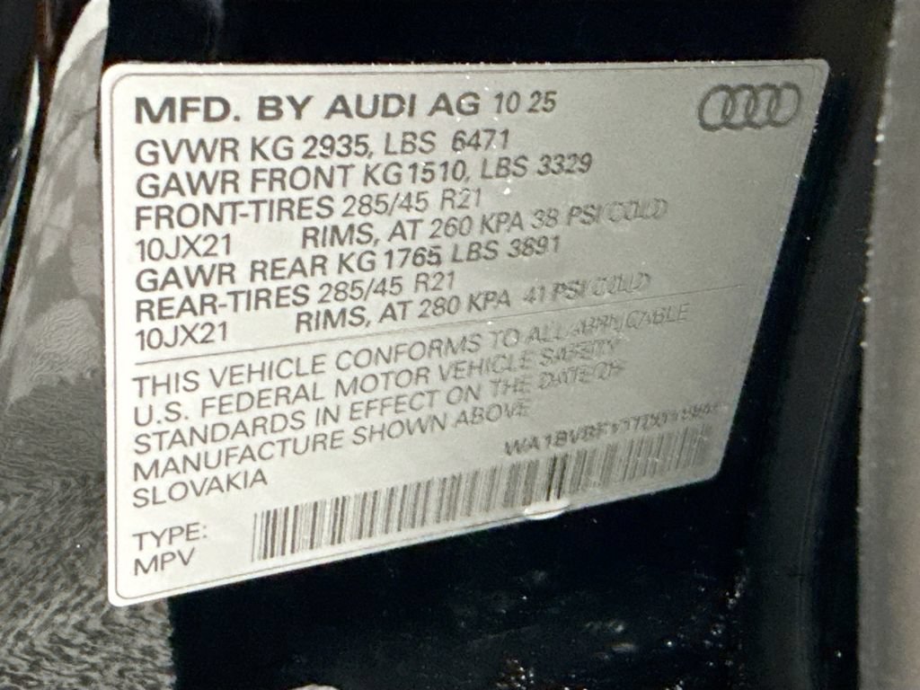 Used 2026 Audi Q8 Premium Plus w/ Premium Plus Package AWD/4WD image 34