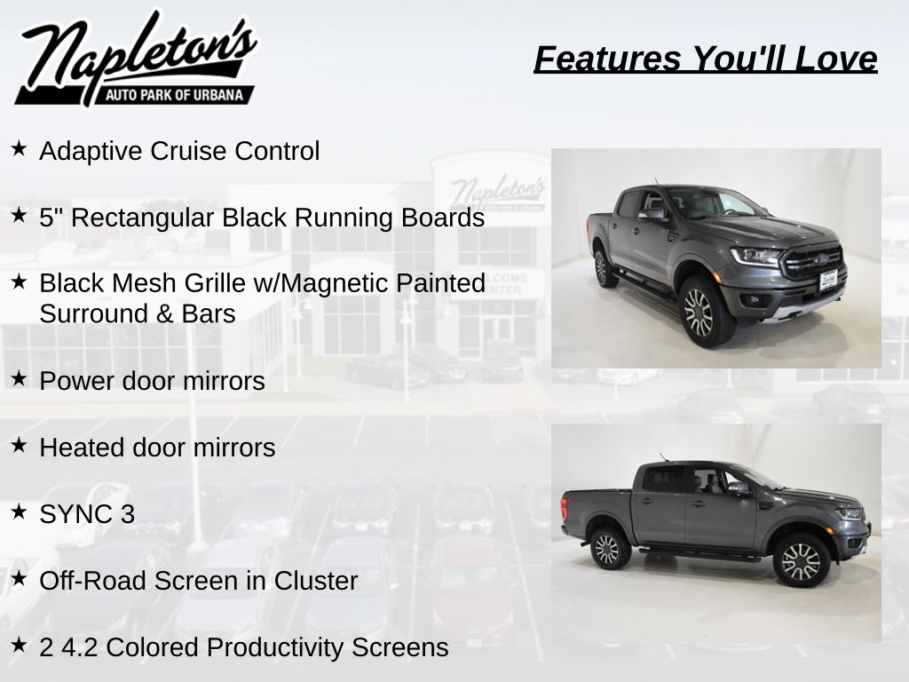 Used 2022 Ford Ranger Lariat w/ Equipment Group 501A High AWD/4WD image 27