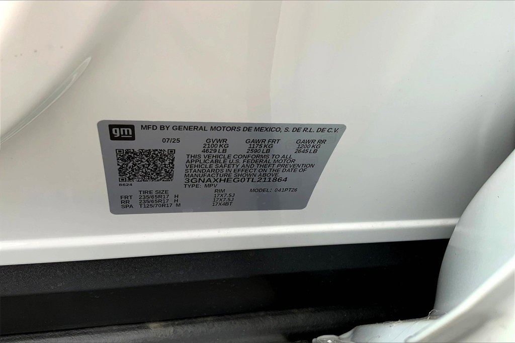 New 2026 Chevrolet Equinox LT image 15