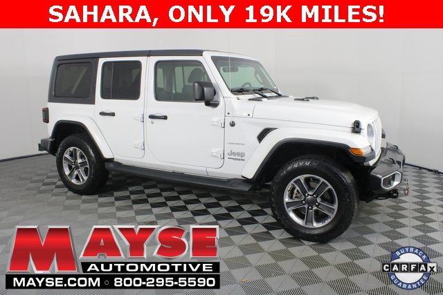 Used 2020 Jeep Wrangler Unlimited Sahara image 1