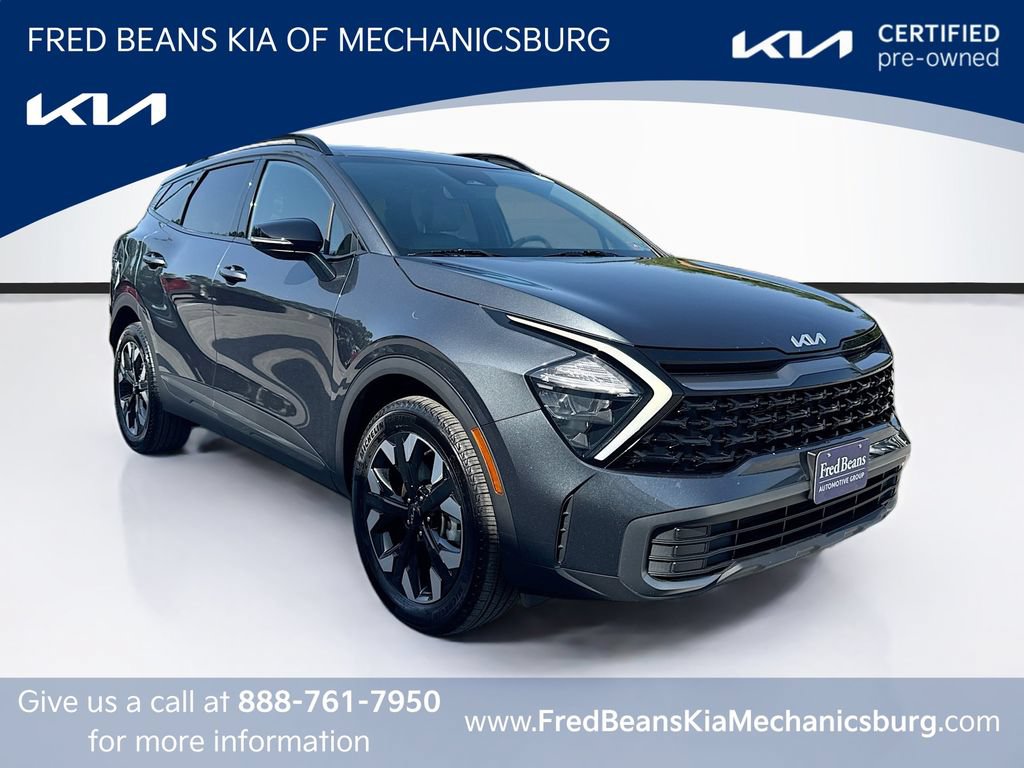 Certified 2023 Kia Sportage X-Line w/ X-Line Premium Package AWD/4WD video 1