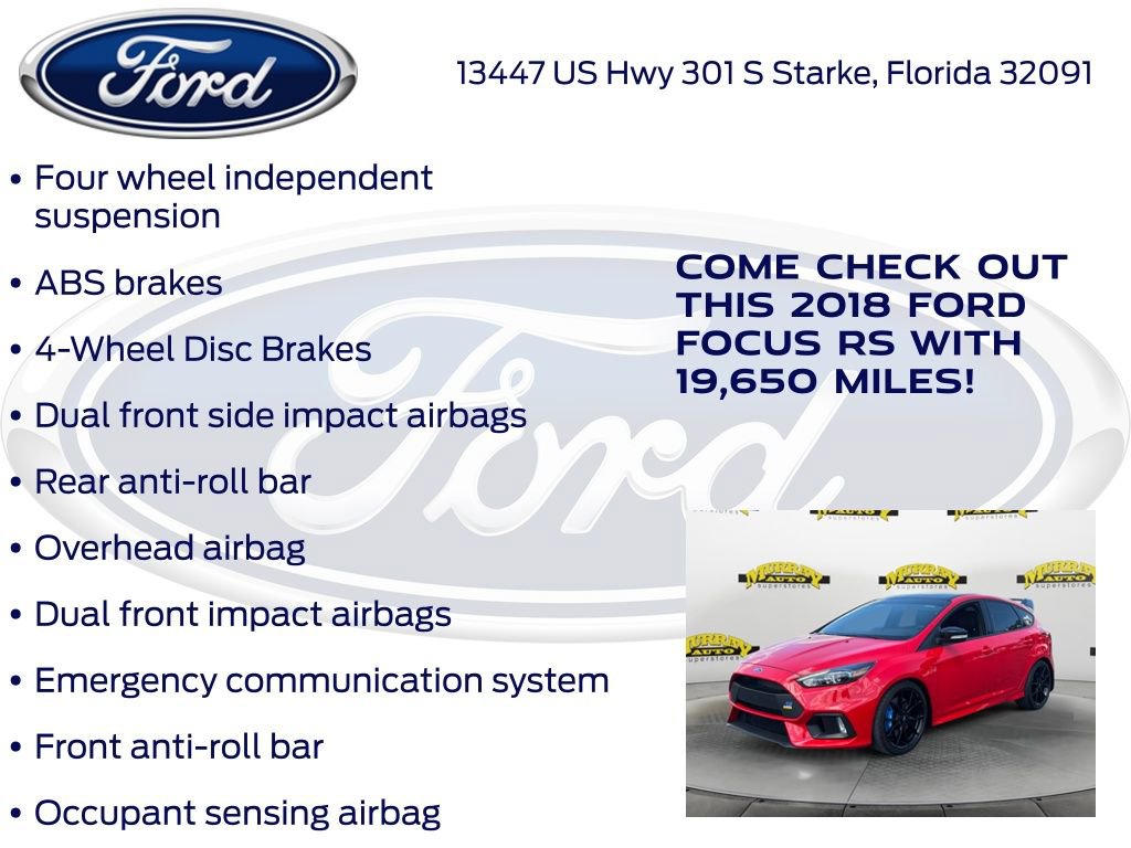 Used 2018 Ford Focus RS image 25