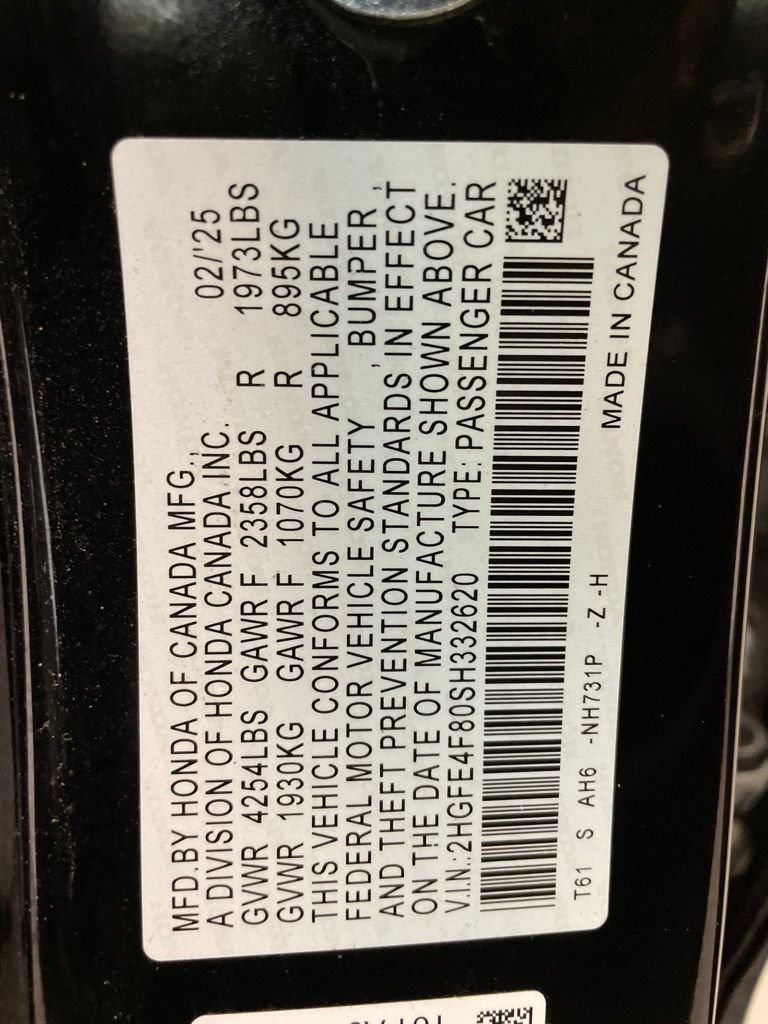 Used 2025 Honda Civic Sport image 29