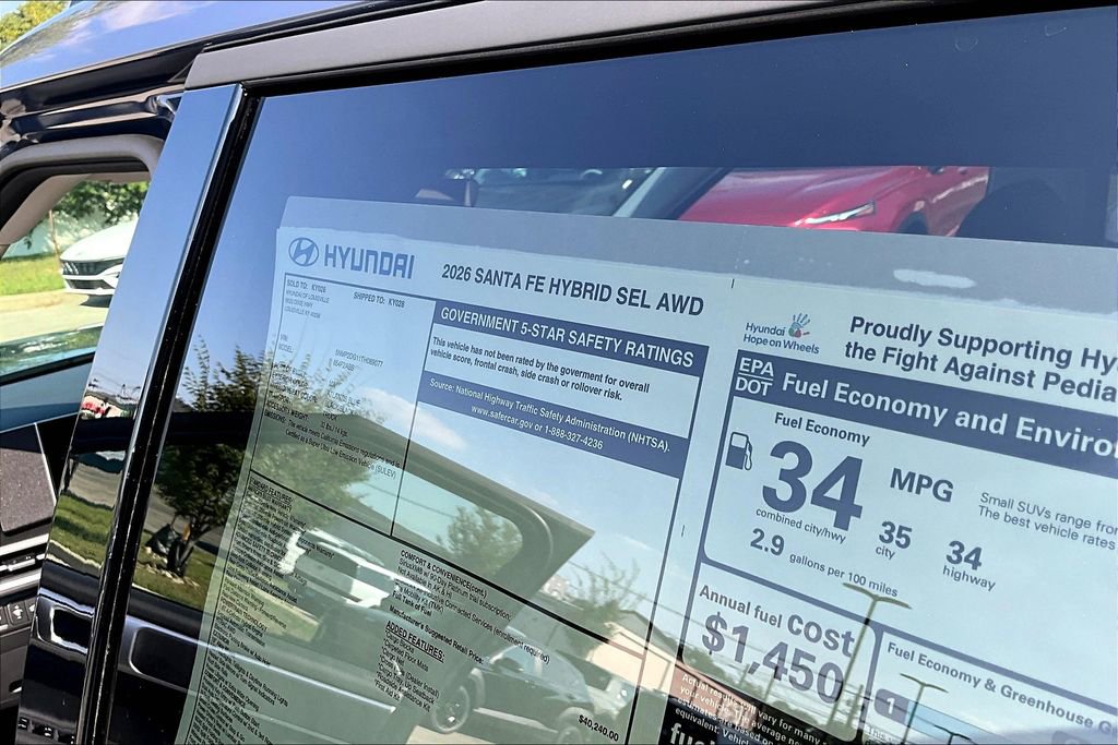 New 2026 Hyundai Santa Fe SEL image 14