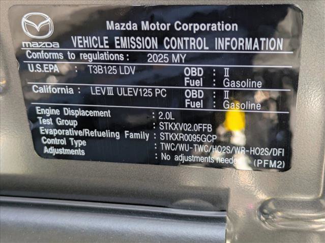 New 2025 MAZDA MX-5 Miata Grand Touring w/ Weather Package image 16