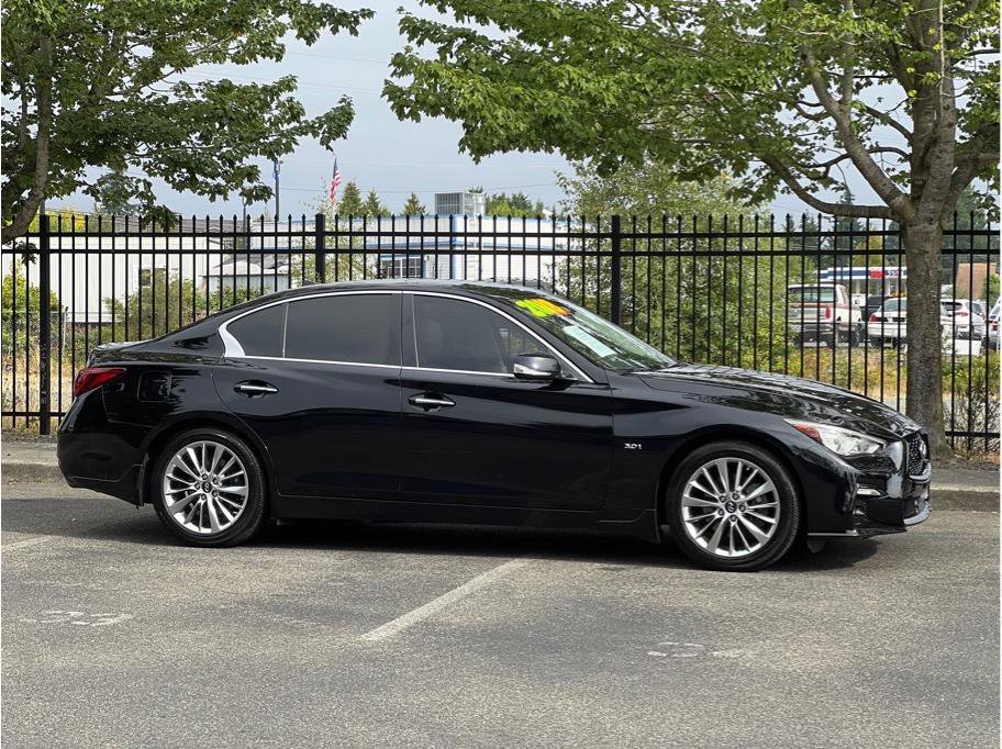 Used 2018 INFINITI Q50 Luxe w/ Essential Package (3.0T Luxe)