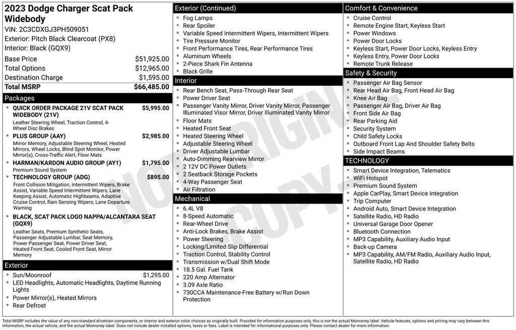 Used 2023 Dodge Charger Scat Pack RWD image 5