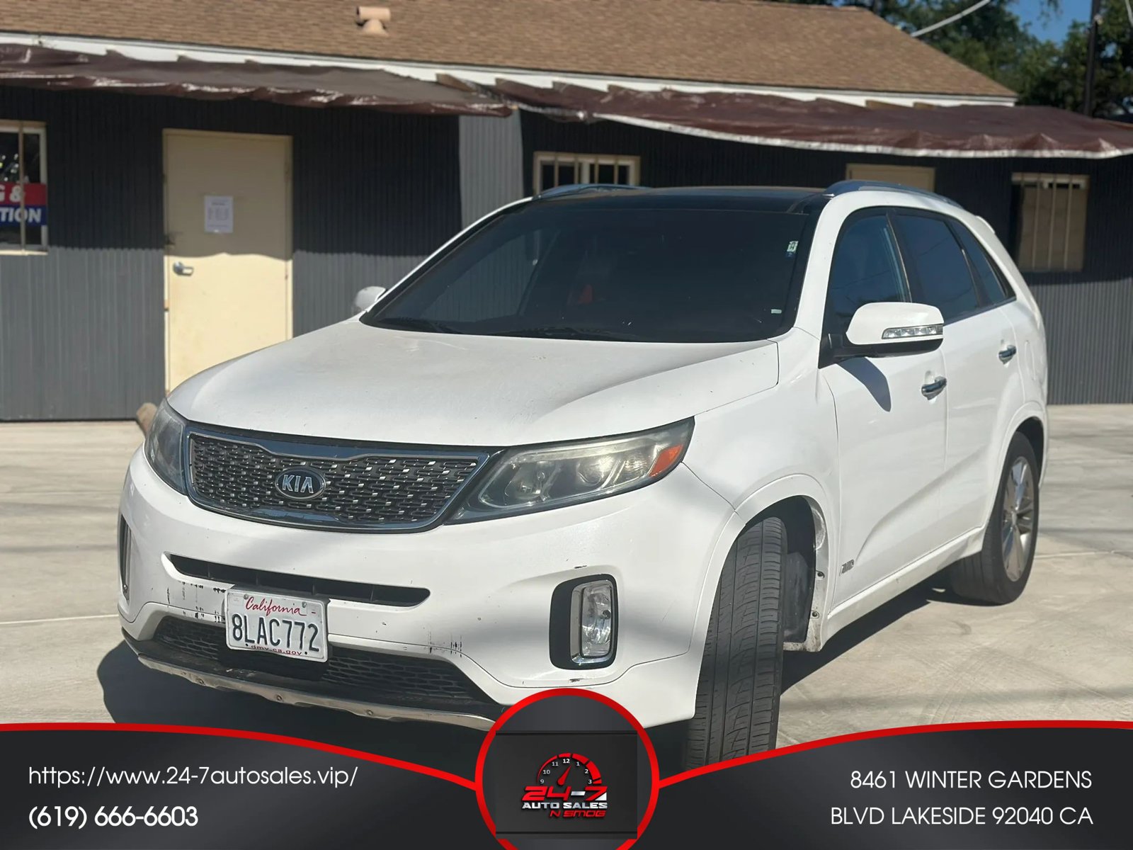 Used 2014 Kia Sorento SX w/ 3rd Row Package AWD/4WD image 1