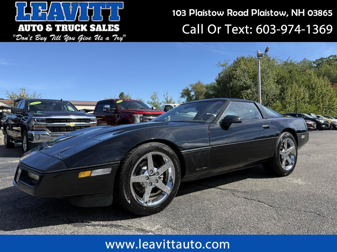 Used 1988 Chevrolet Corvette Coupe