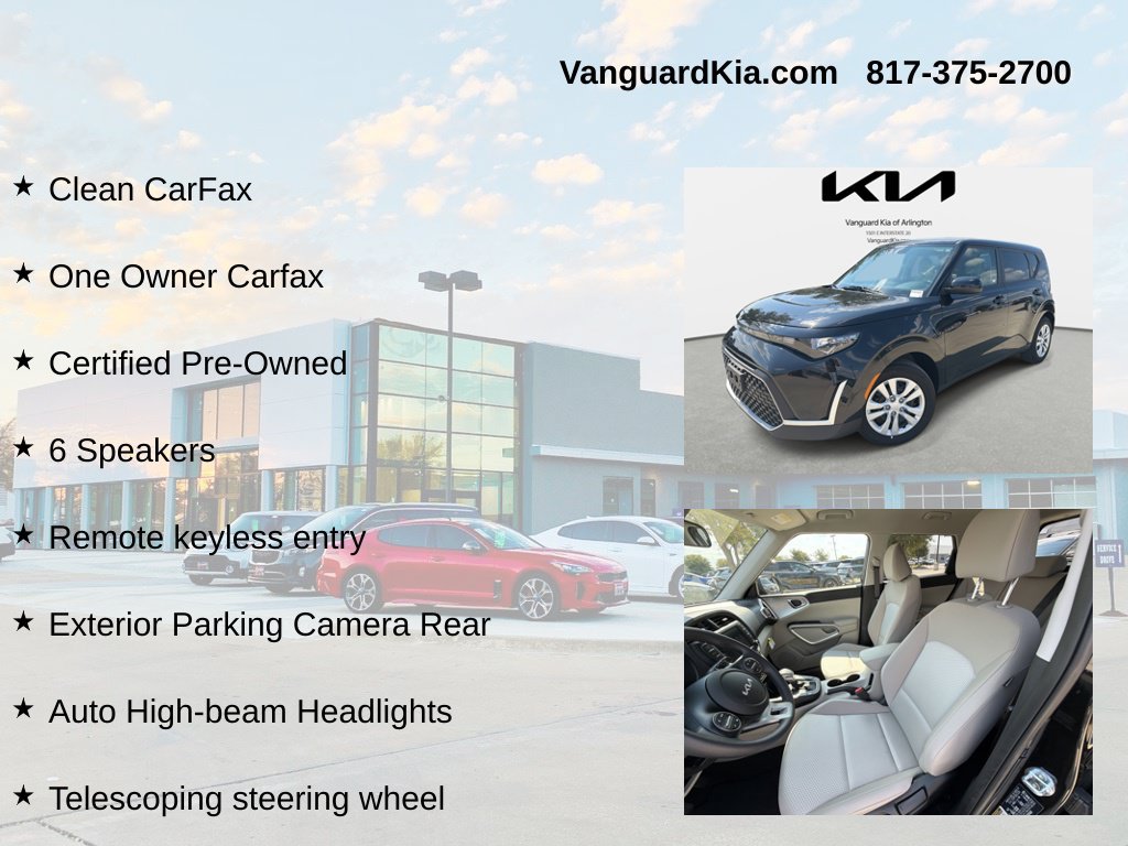 Certified 2023 Kia Soul LX FWD image 6