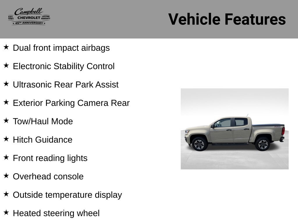 Used 2022 Chevrolet Colorado Z71 AWD/4WD image 10