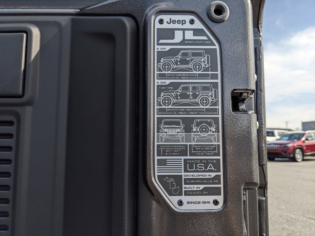 New 2026 Jeep Wrangler Sport image 39