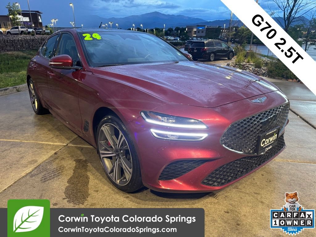 Used 2024 Genesis G70 2.5T w/ Sport Prestige Package