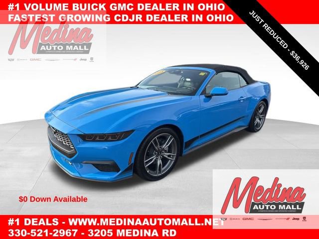 Used 2025 Ford Mustang Premium w/ Wheel & Stripe Package