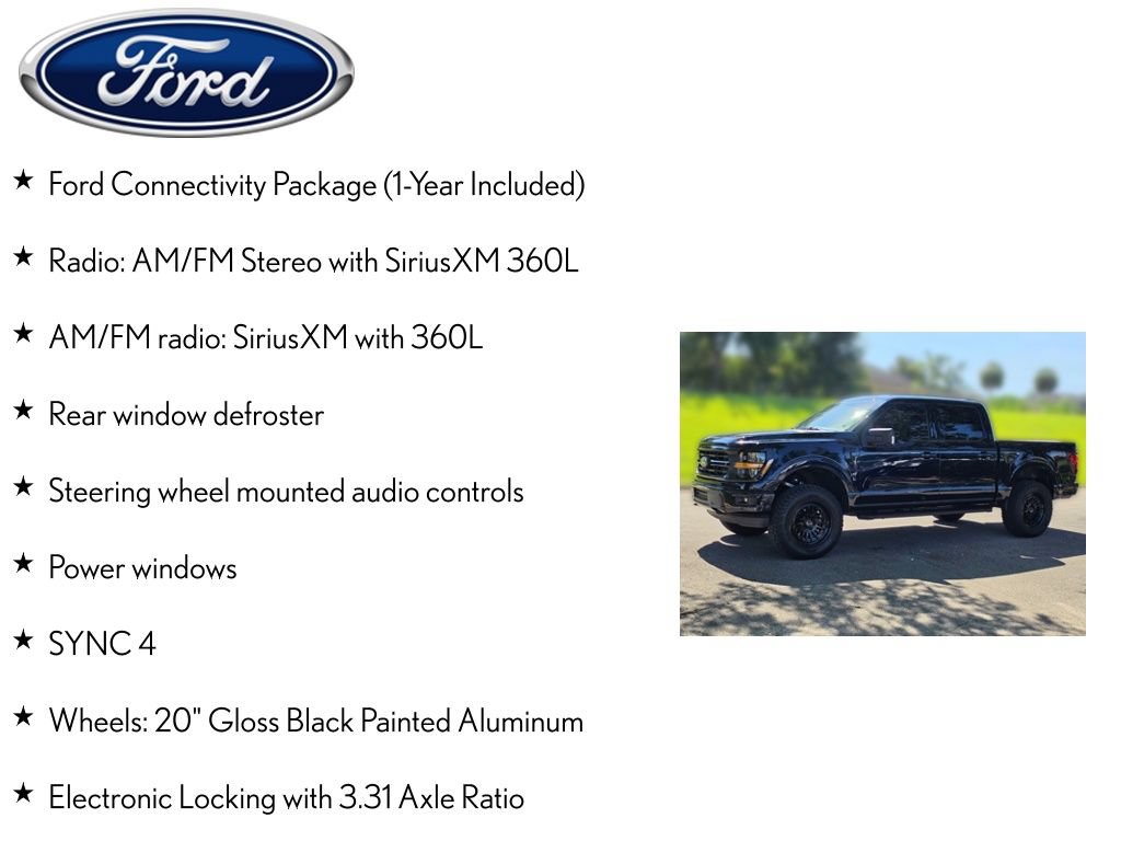 Used 2026 Ford F150 XLT w/ Equipment Group 302A MID AWD/4WD image 4