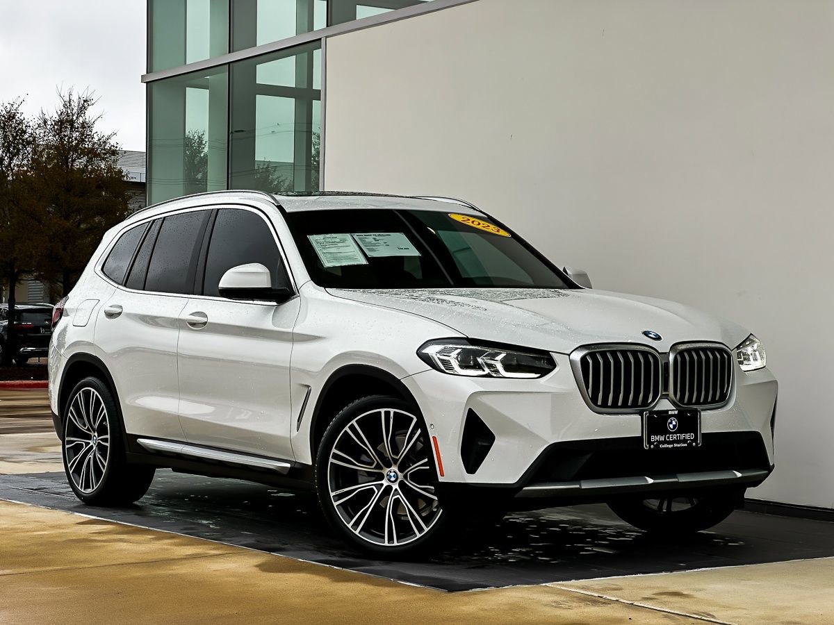Certified 2023 BMW X3 sDrive30i w/ Premium Package