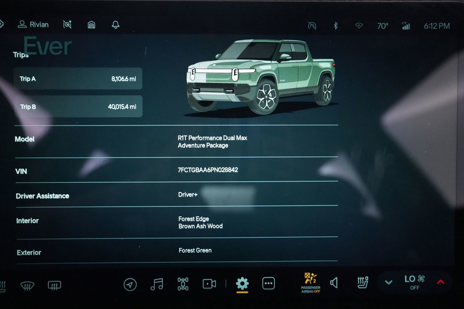 Used 2023 Rivian R1T Adventure AWD/4WD image 7
