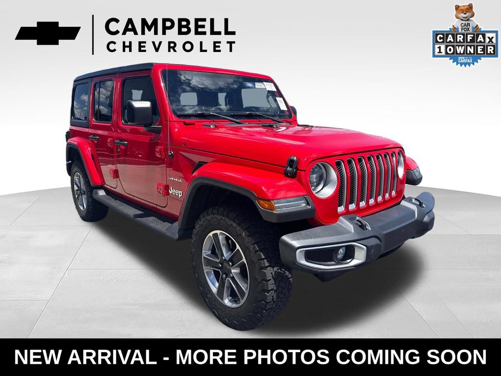 Used 2023 Jeep Wrangler Unlimited Sahara w/ LED Lighting Group AWD/4WD image 7