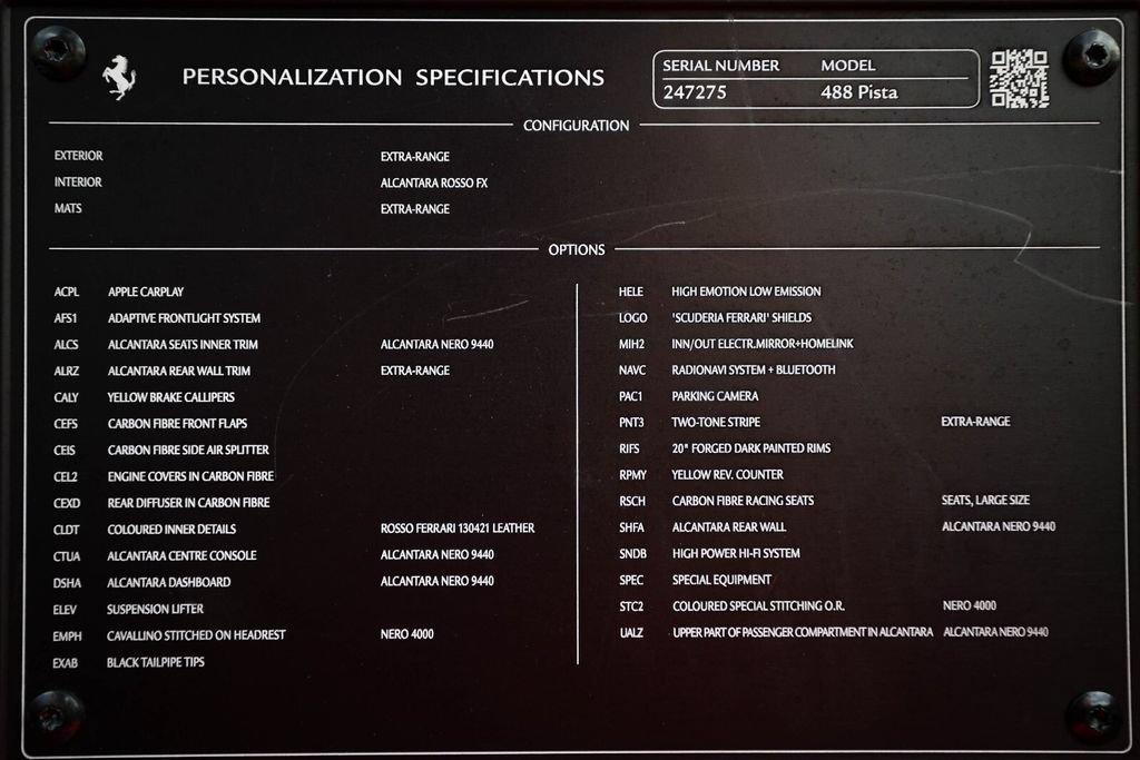 Certified 2019 Ferrari 488 Pista Coupe RWD image 61