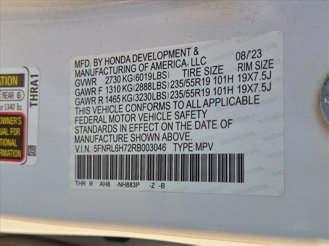 Certified 2024 Honda Odyssey Sport image 26