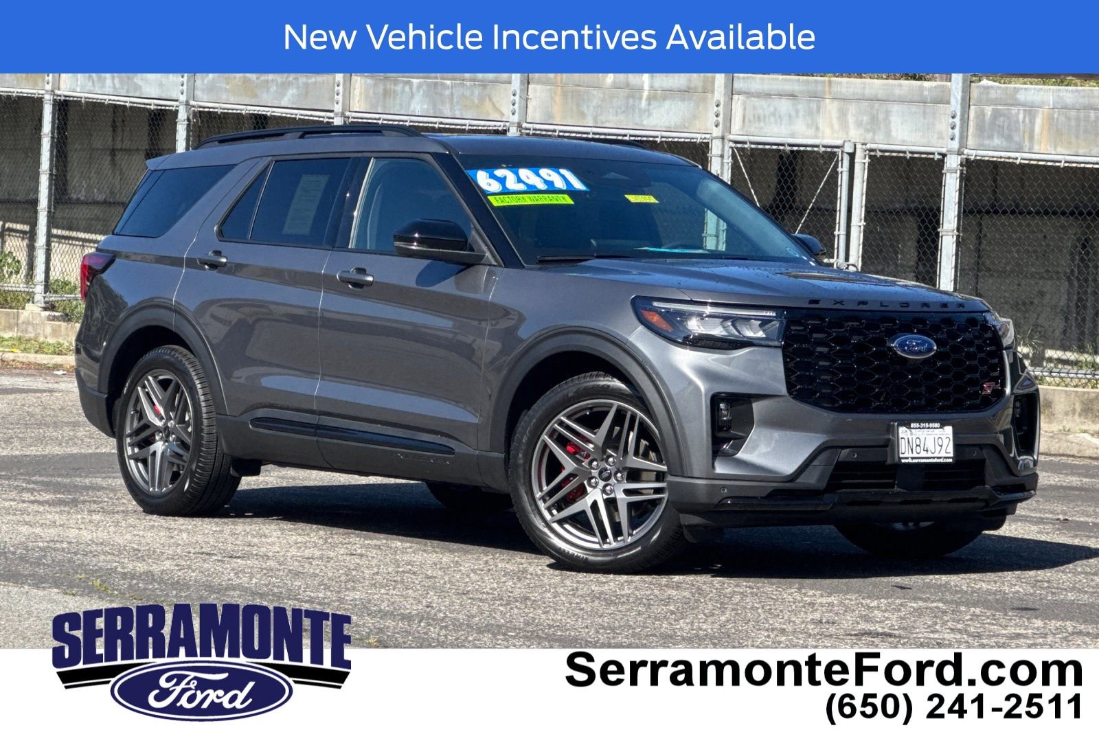 Used 2026 Ford Explorer ST w/ Sun And Sound Package AWD/4WD image 1