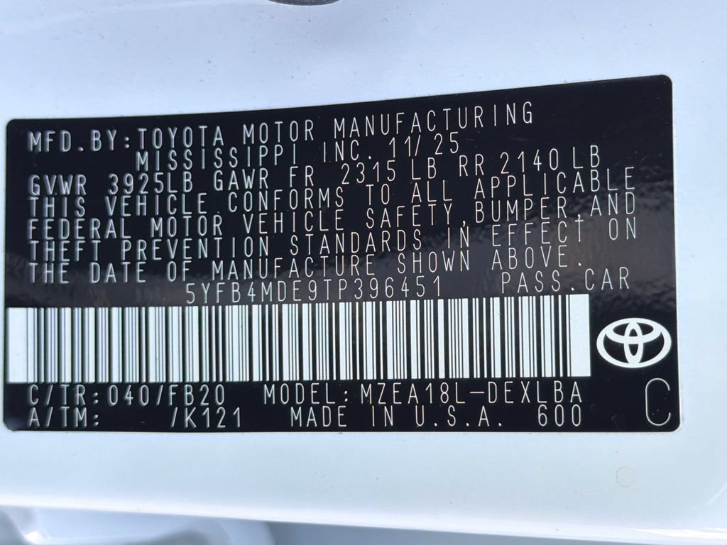 Used 2026 Toyota Corolla LE FWD image 35