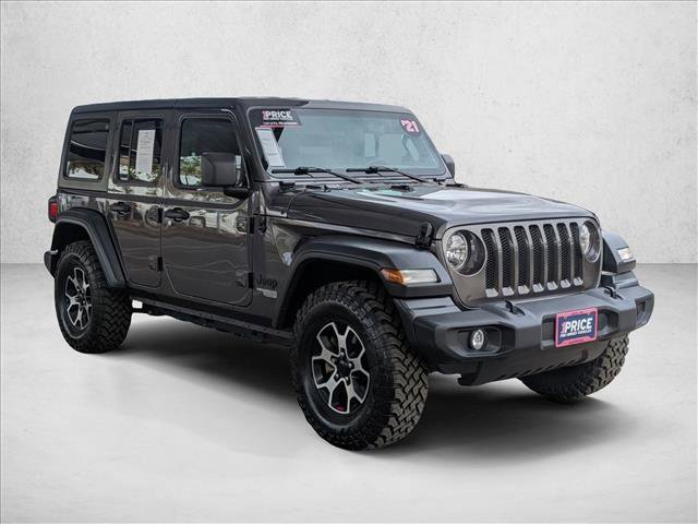 Used 2021 Jeep Wrangler Unlimited Sport AWD/4WD image 3