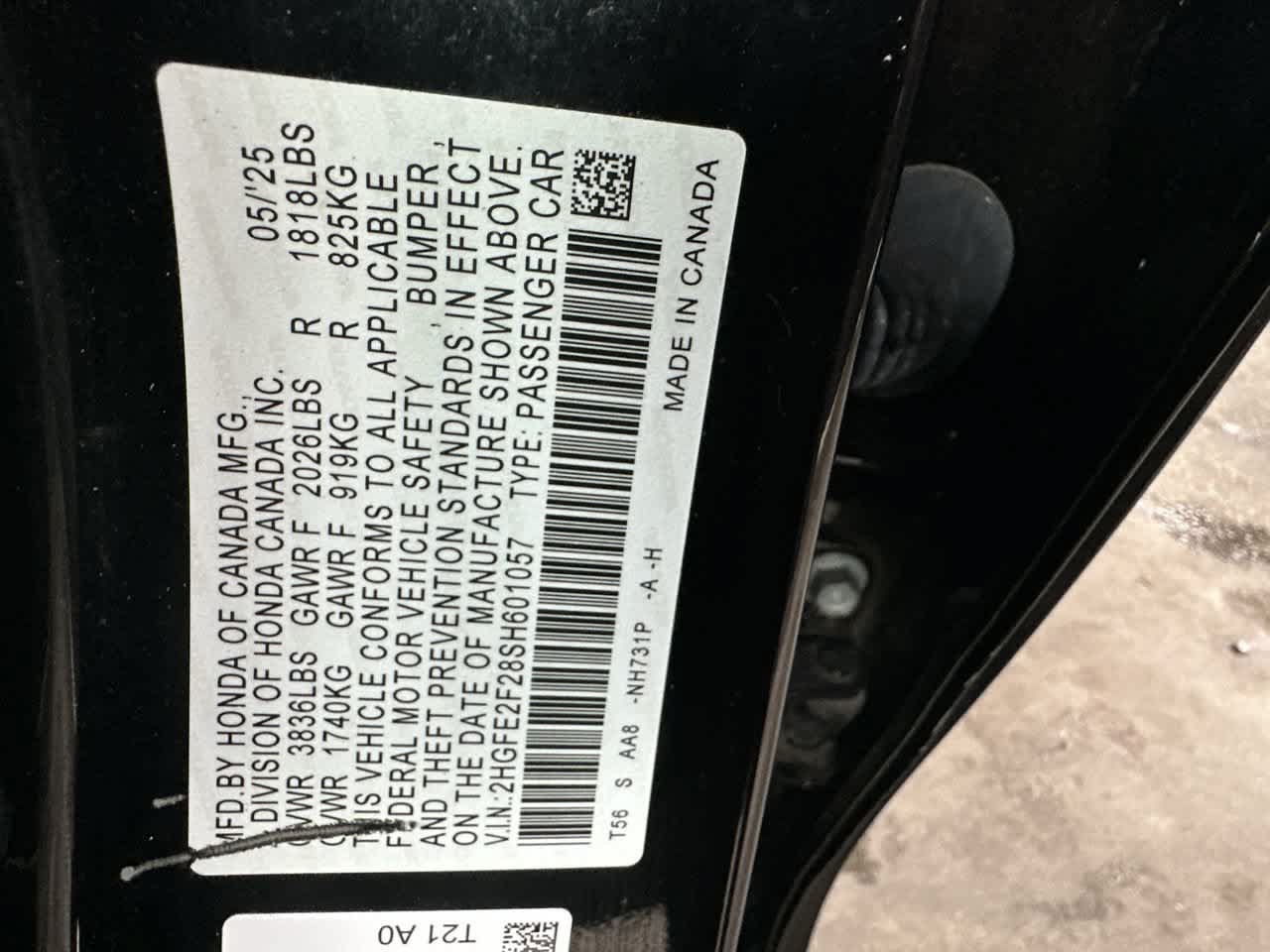 Used 2025 Honda Civic LX image 30