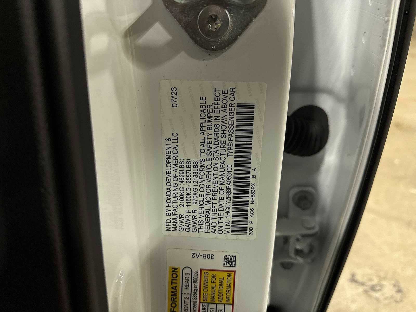 Used 2023 Honda Accord Touring image 14