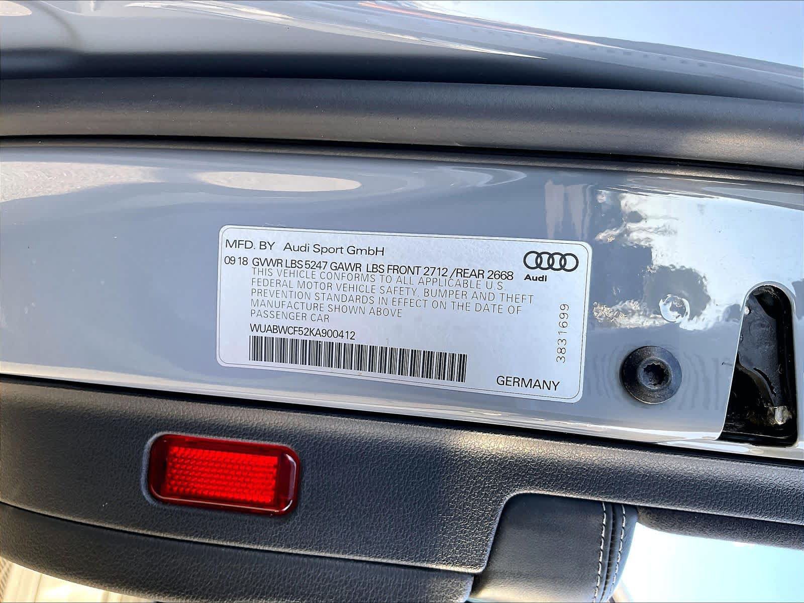 Used 2019 Audi RS 5 Sportback w/ Dynamic Plus Package AWD/4WD image 35
