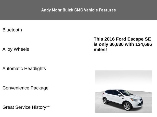 Used 2016 Ford Escape SE w/ SE Cold Weather Package AWD/4WD image 4