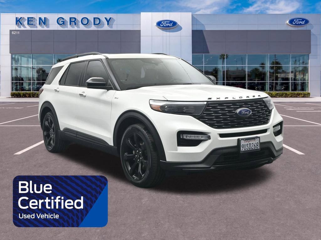 Certified 2024 Ford Explorer ST-Line w/ Class IV Trailer Tow Package RWD 360° Tour