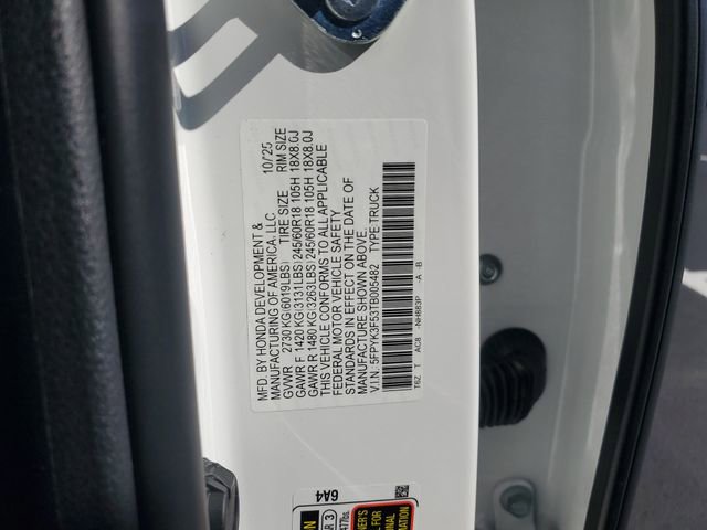New 2026 Honda Ridgeline RTL image 42