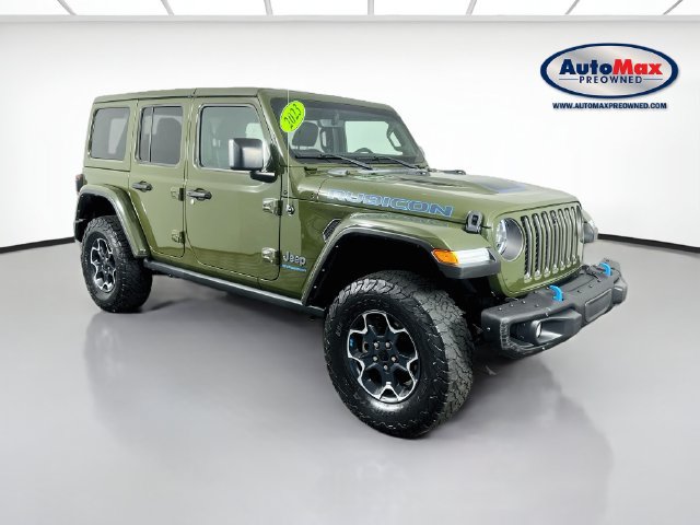 Used 2023 Jeep Wrangler Unlimited Rubicon 4xe w/ Steel Bumper Group AWD/4WD image 1