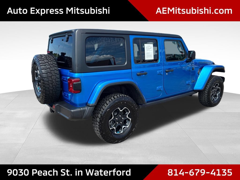 Used 2023 Jeep Wrangler Unlimited Rubicon 4xe w/ Cold Weather Group AWD/4WD image 7