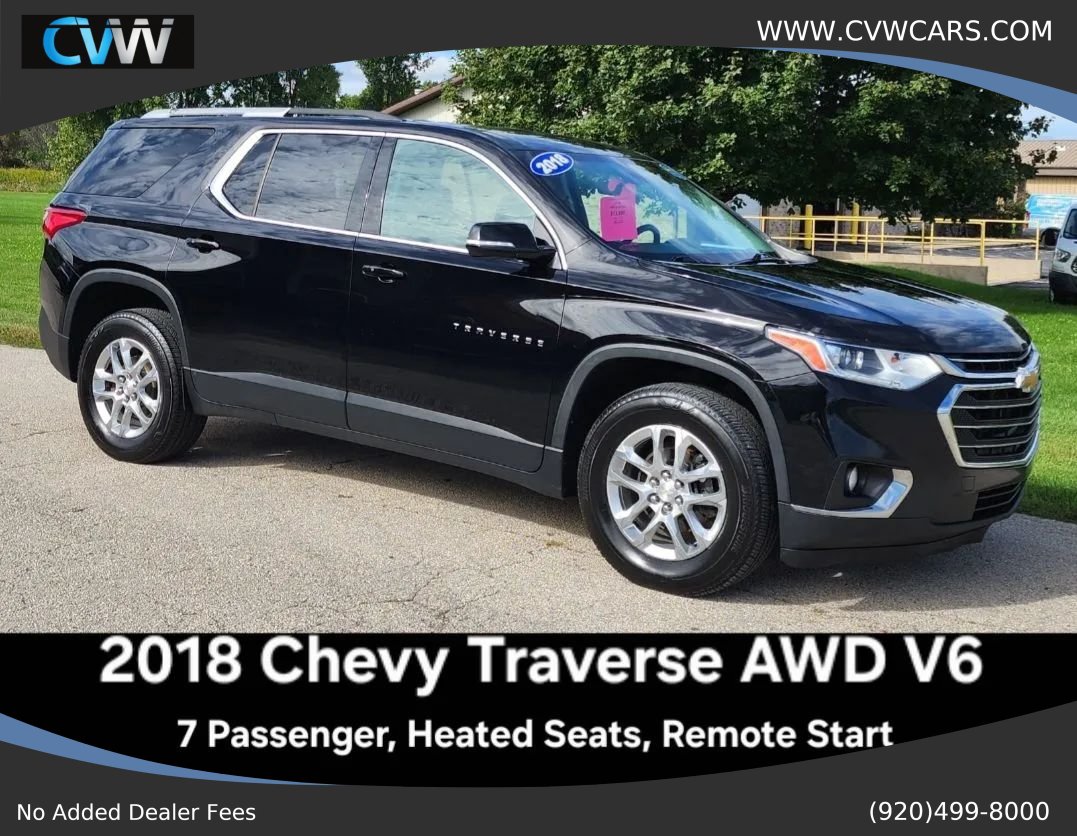 Used 2018 Chevrolet Traverse LT