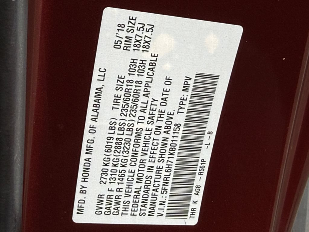 Used 2019 Honda Odyssey EX-L image 29