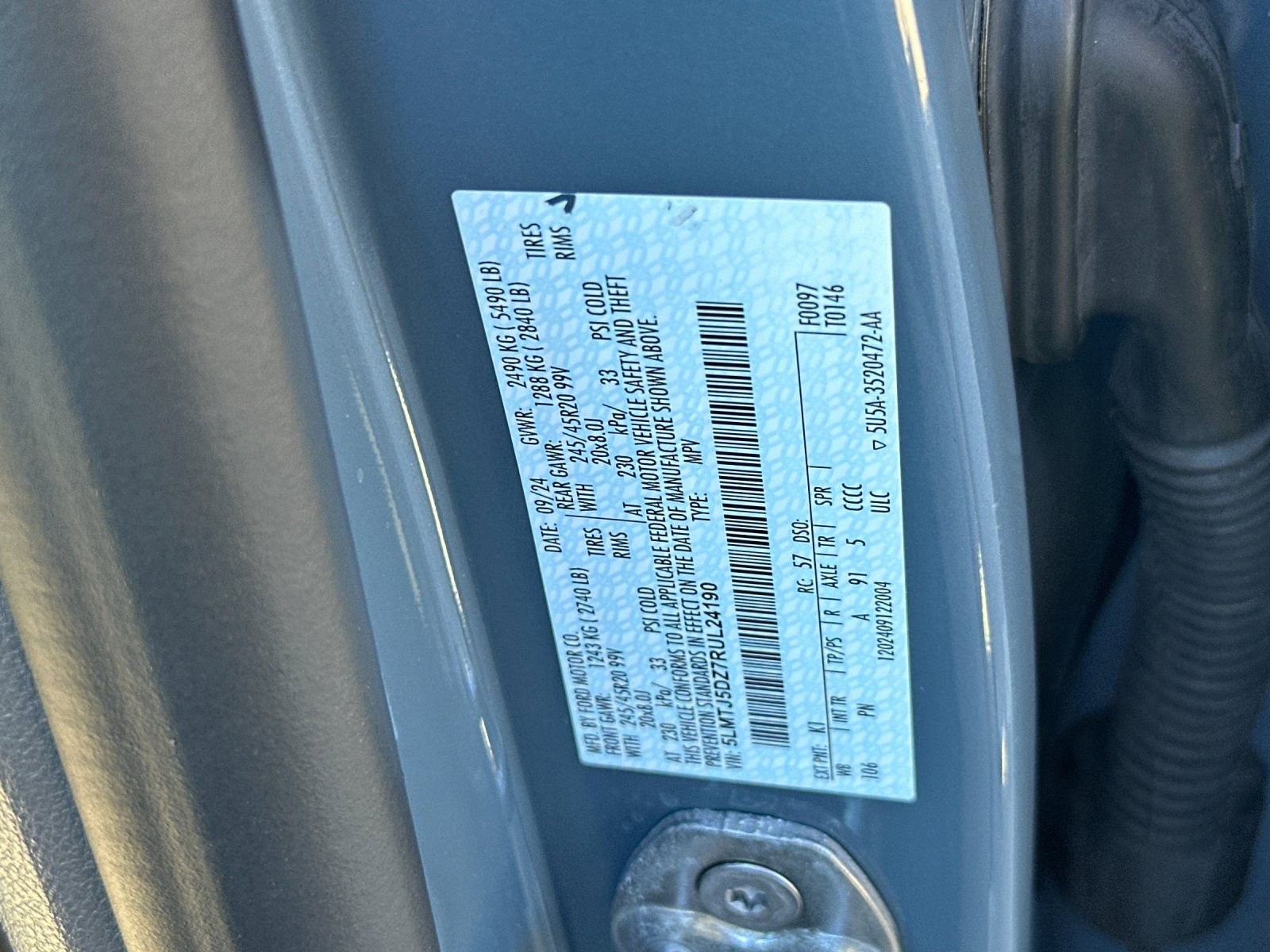 Used 2024 Lincoln Corsair Grand Touring w/ Equipment Group 301A image 36