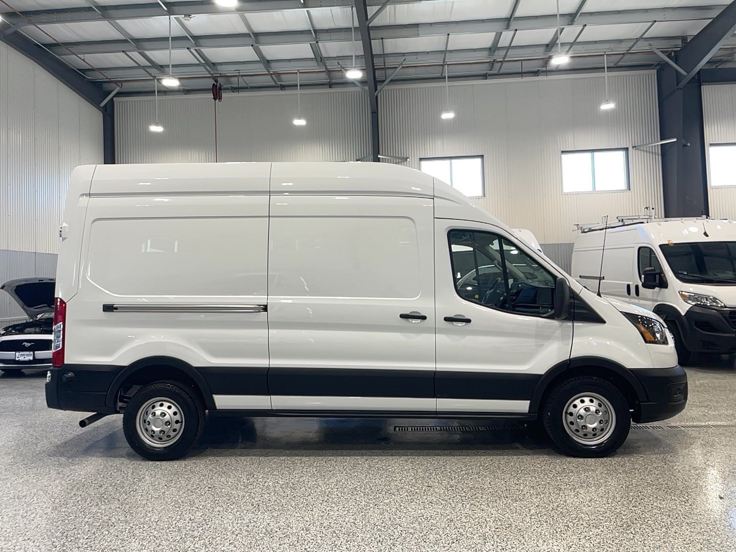 Used 2023 Ford Transit 350 148 High Roof w/ Load Area Protection Package RWD image 4