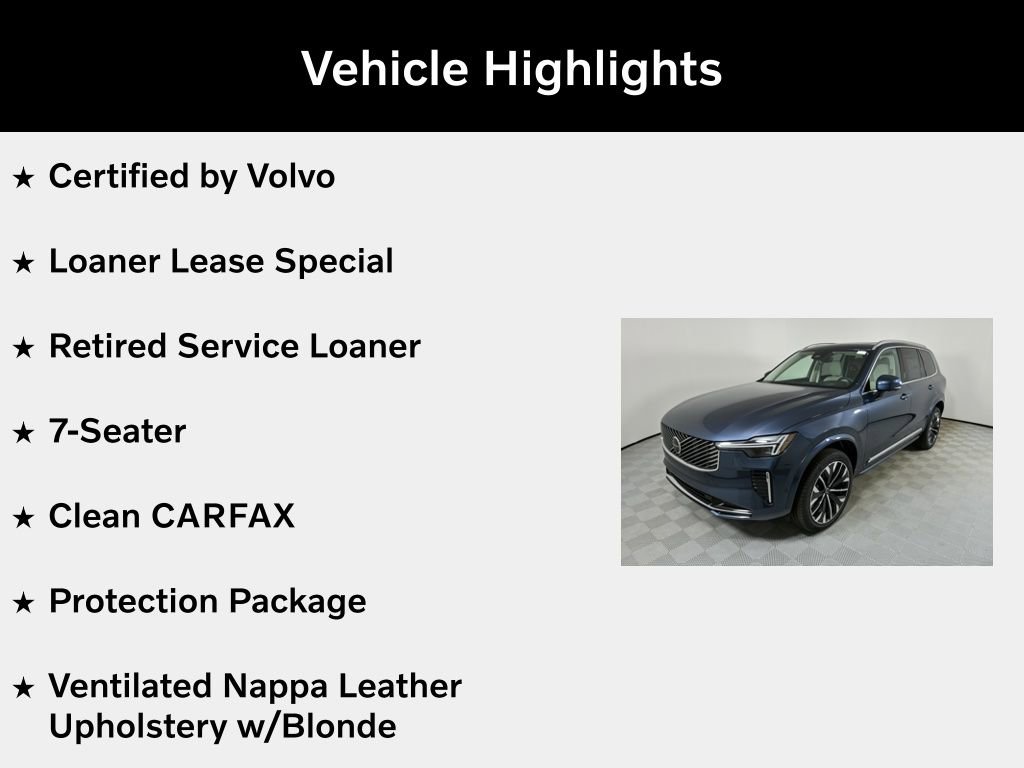 Certified 2026 Volvo XC90 B6 Ultra w/ Protection Package AWD/4WD image 5