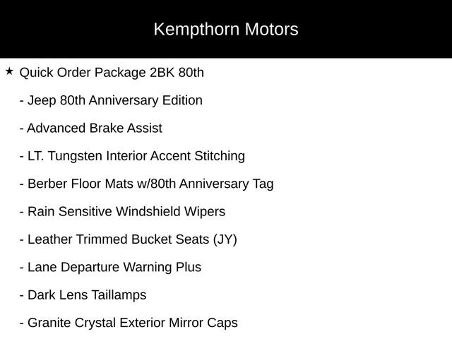 Used 2021 Jeep Grand Cherokee Limited w/ Quick Order Package 28K 80th image 8