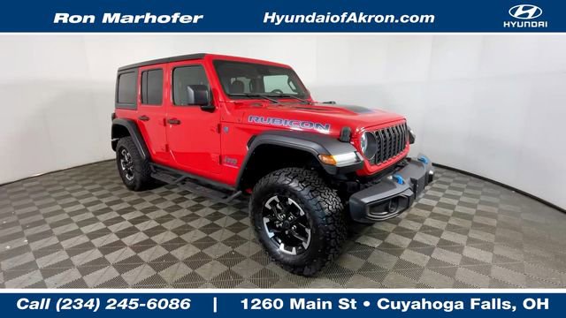 Used 2024 Jeep Wrangler Unlimited Rubicon 4xe w/ Technology Group AWD/4WD image 1