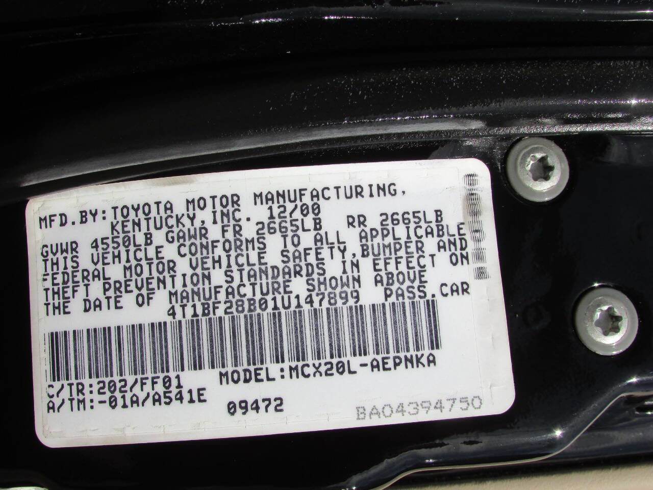 Used 2001 Toyota Avalon XLS FWD image 31