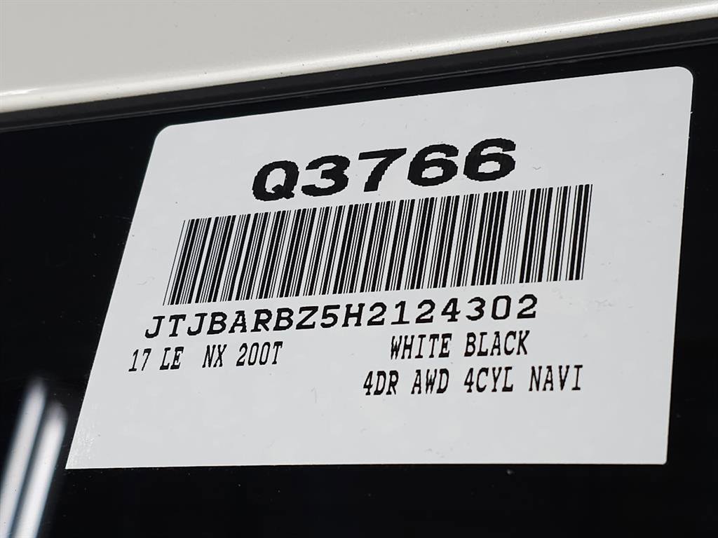 Used 2017 Lexus NX 200t AWD w/ Premium Package image 30