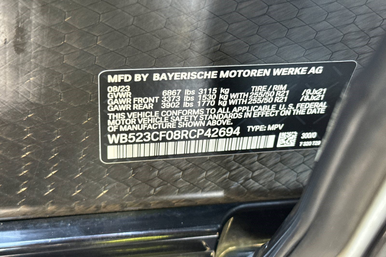 Certified 2024 BMW iX xDrive50 w/ Sport Package AWD/4WD image 41