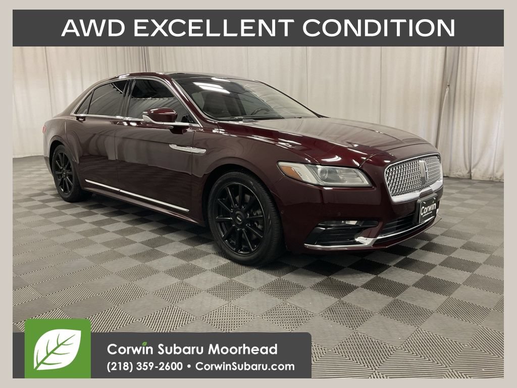 Used 2018 Lincoln Continental Reserve w/ Rear-seat Package AWD/4WD image 1